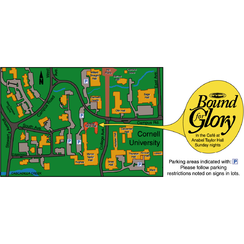 Bound for Glory map