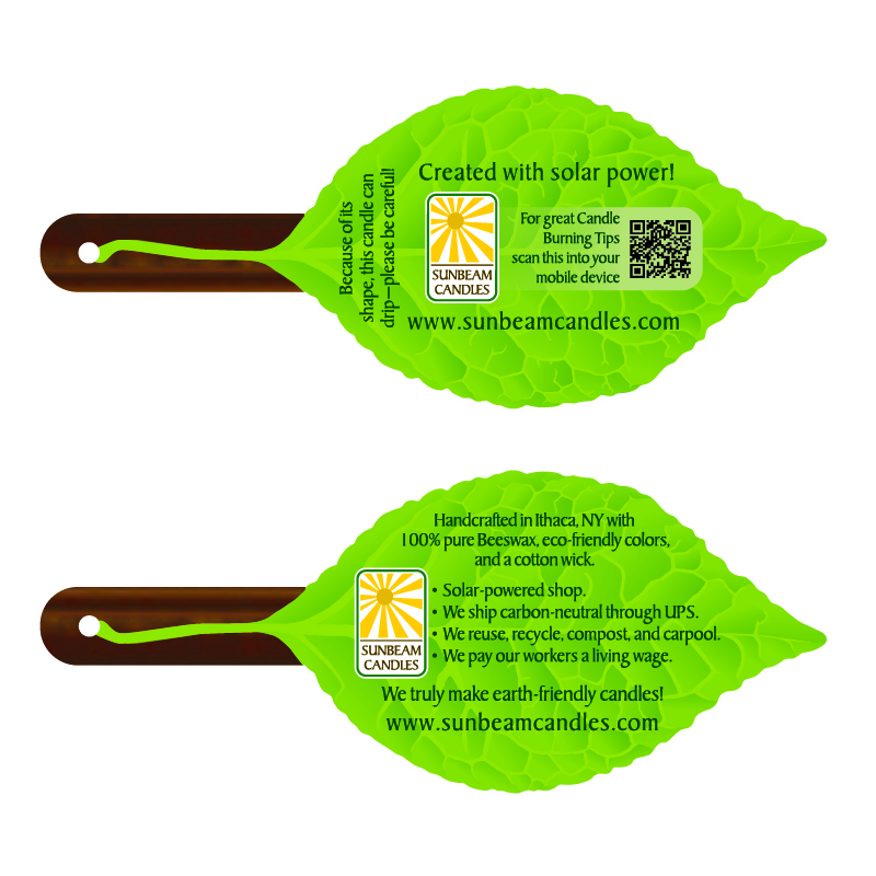 Sunbeam Leaf Labels