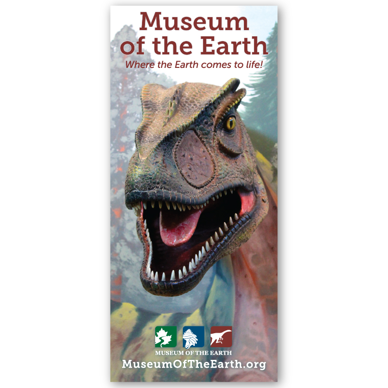 Museum of the Earth rack card