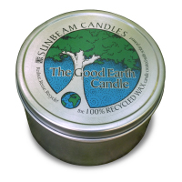 Good Earth Candle tin label